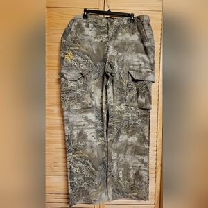 Realtree camo camouflage hunting pants size L Large 36/38 cargo style Max-1 XT